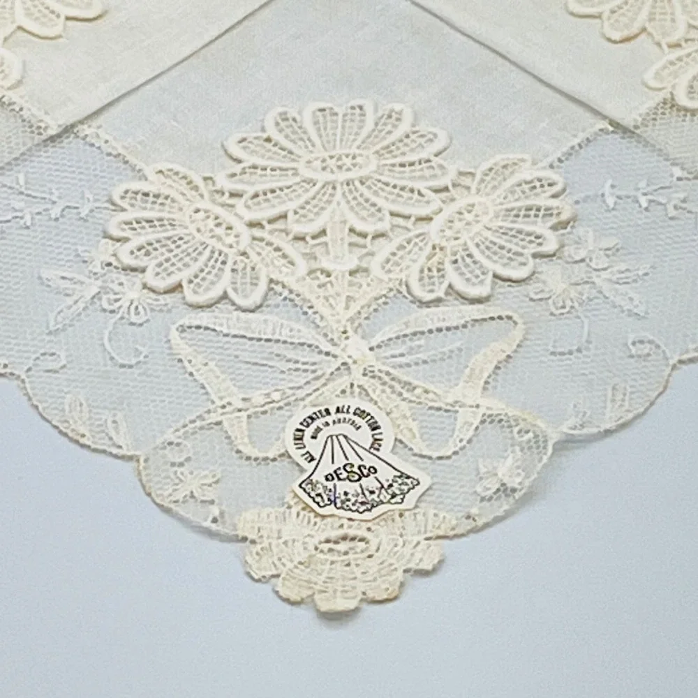 Desco vintage handkerchief